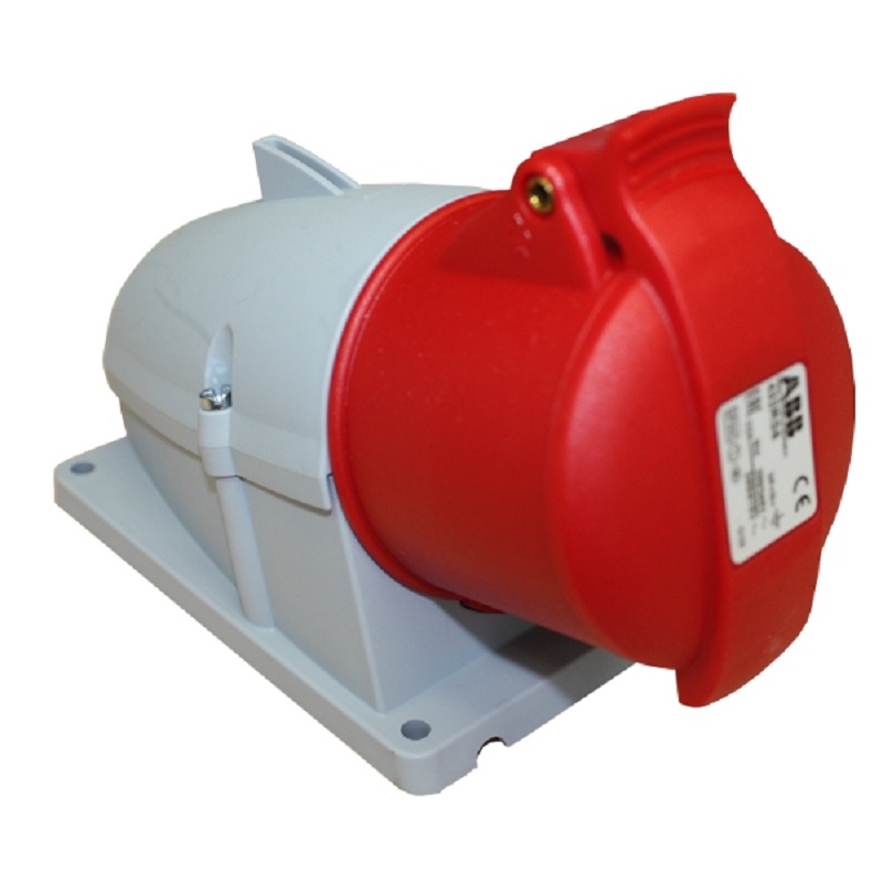 Розетка кабельная накладная ABB Easy&Safe 432RS6 32А 3P+PE+N 400В IP44 ...